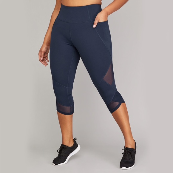 Livi Active Pants - Lane Bryant Livi Active Leggings with Mesh